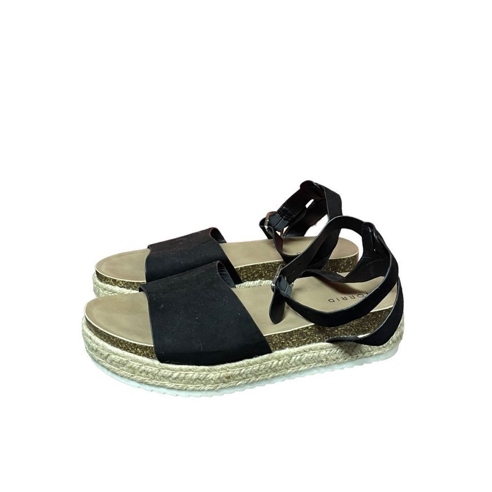 Torrid size 10.5 platform espadrille sandals